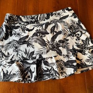 Tommy Bahama Black and White Floral Activewear